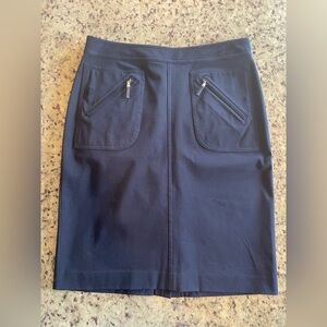 New without tags women’s Ralph Lauren navy skirt size 8
